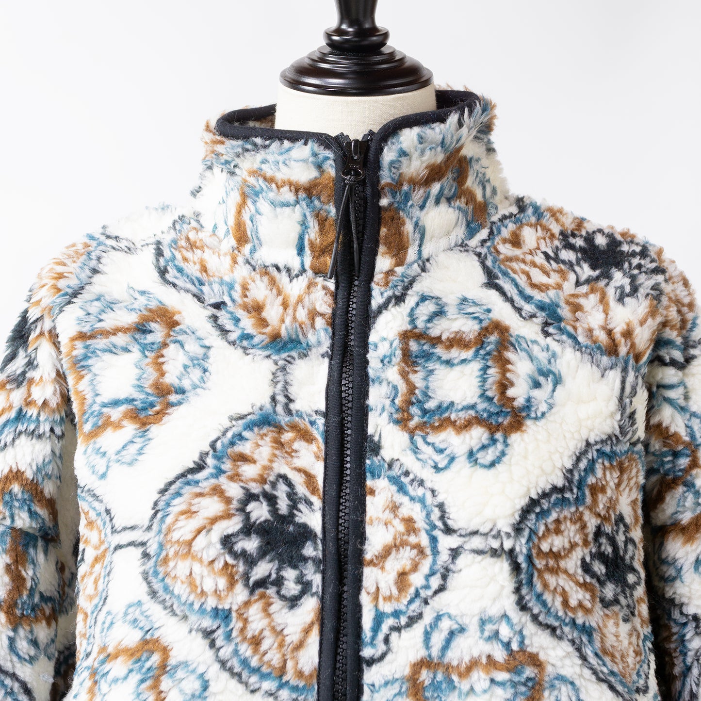 24AW wax london CAMLEY TILE PRINT FLEECE