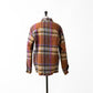 24AW wax london WH OVER SHIRT WOOL BLEND CHECK MULTI