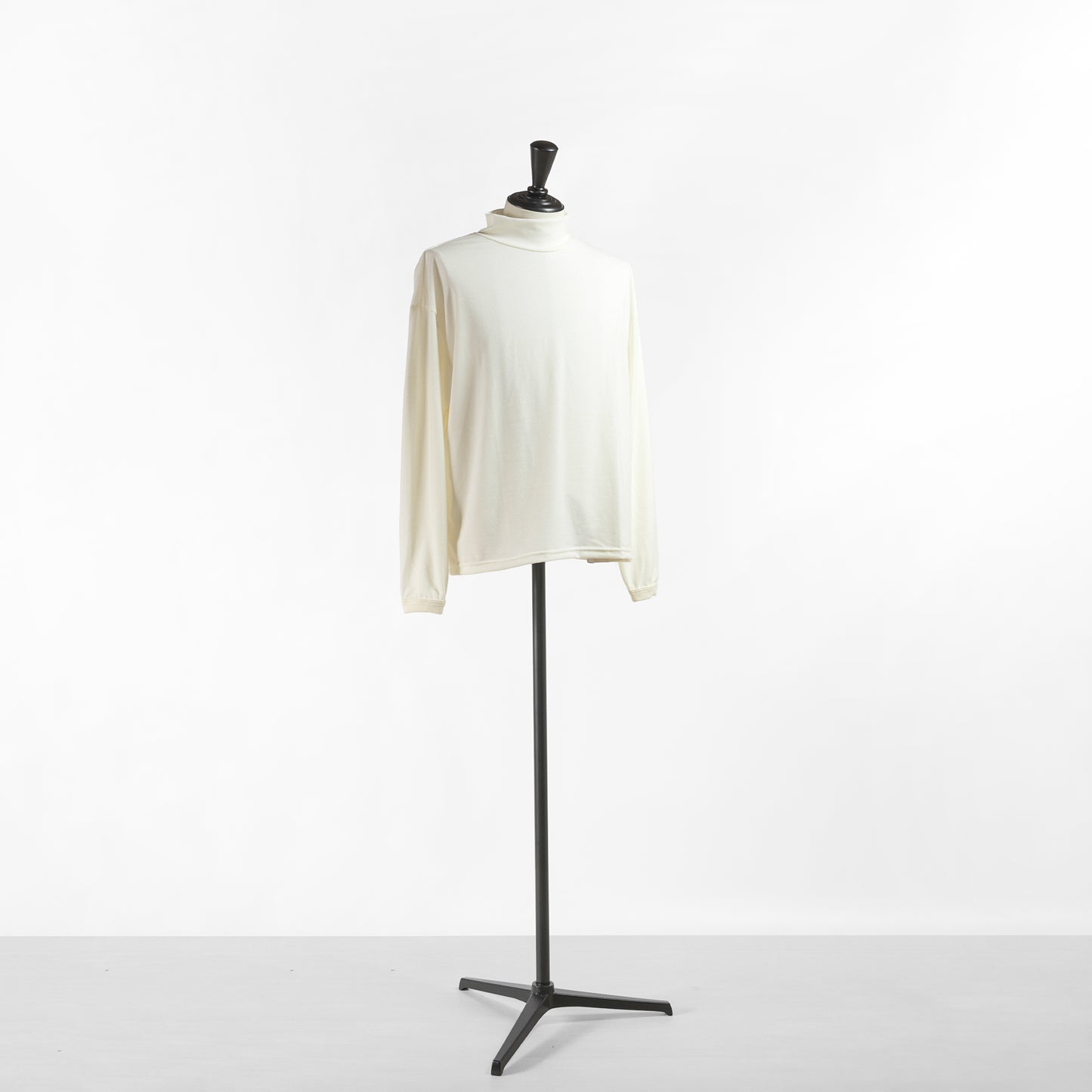 melple PREMIERE SUEDE STAND NECK LONG SLEEVE