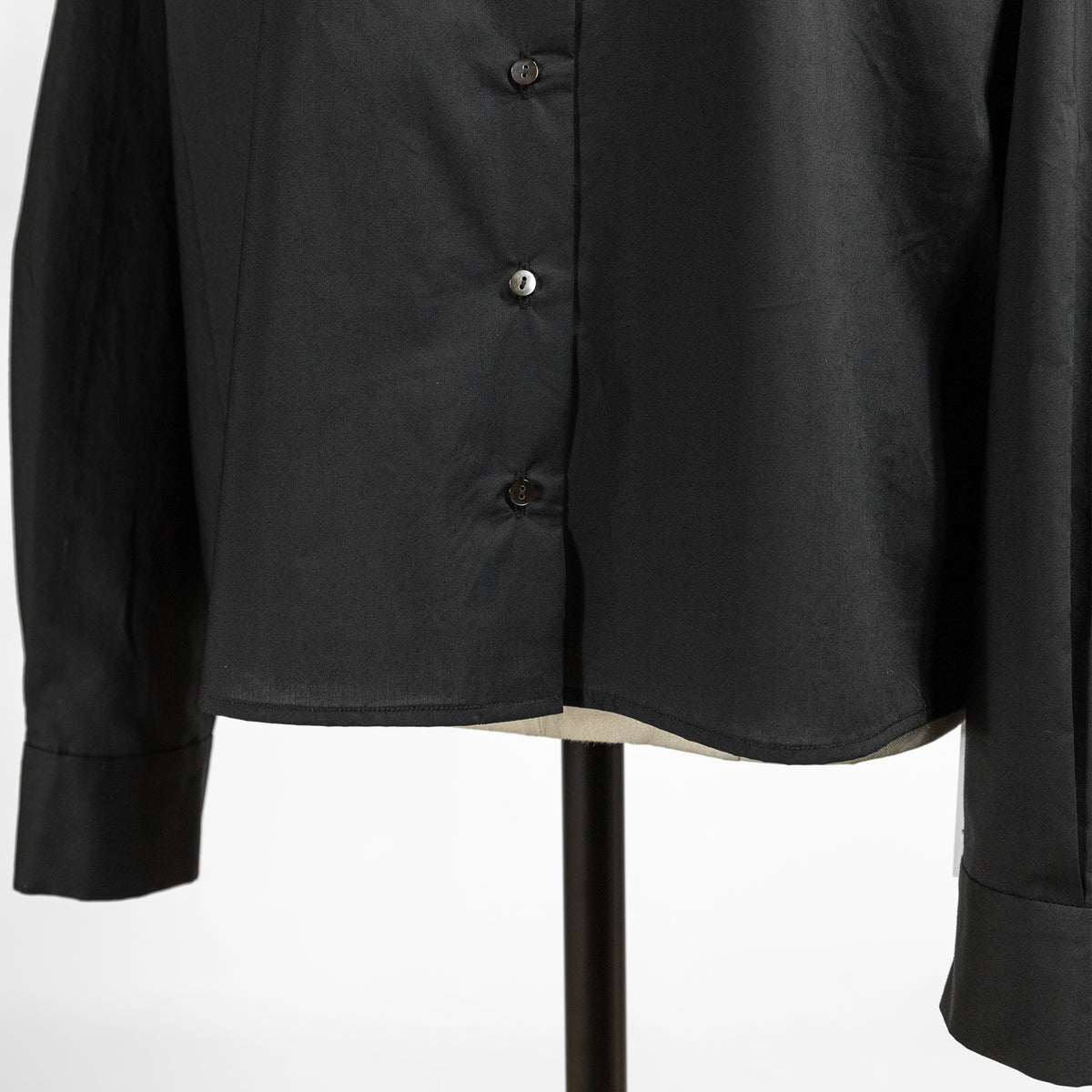 26AW mizuiro ind プリーツカラーシャツ  3-230124