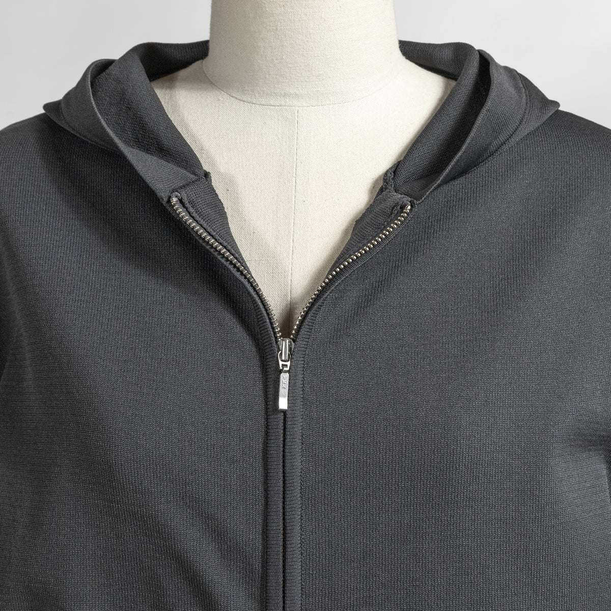 26AW mizuiro ind フードジップニット 3-220152
