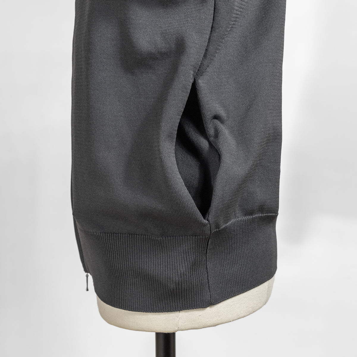 26AW mizuiro ind フードジップニット 3-220152