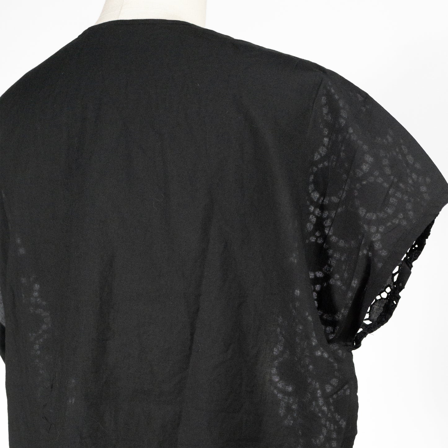 26SS mizuiro ind レースコンビ クルーネックシャツ 2-230142