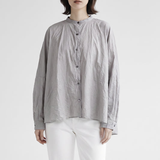 26AW mizuiro ind バックギャザーワイドシャツ 1-238975