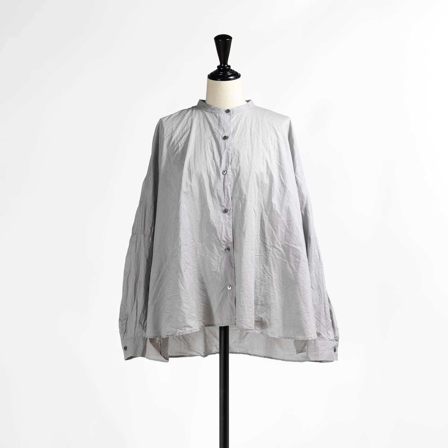 26AW mizuiro ind バックギャザーワイドシャツ 1-238975