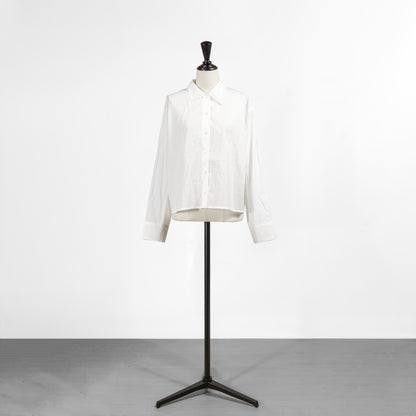 26ES mizuiro ind ピンタックカラーシャツ 1-230126