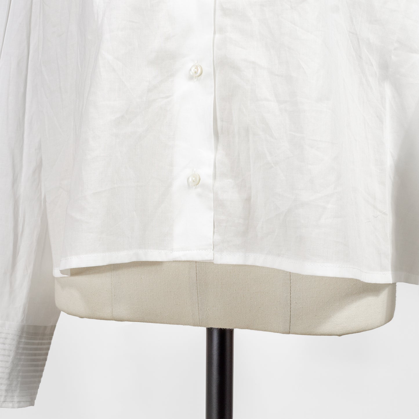 26ES mizuiro ind ピンタックカラーシャツ 1-230126