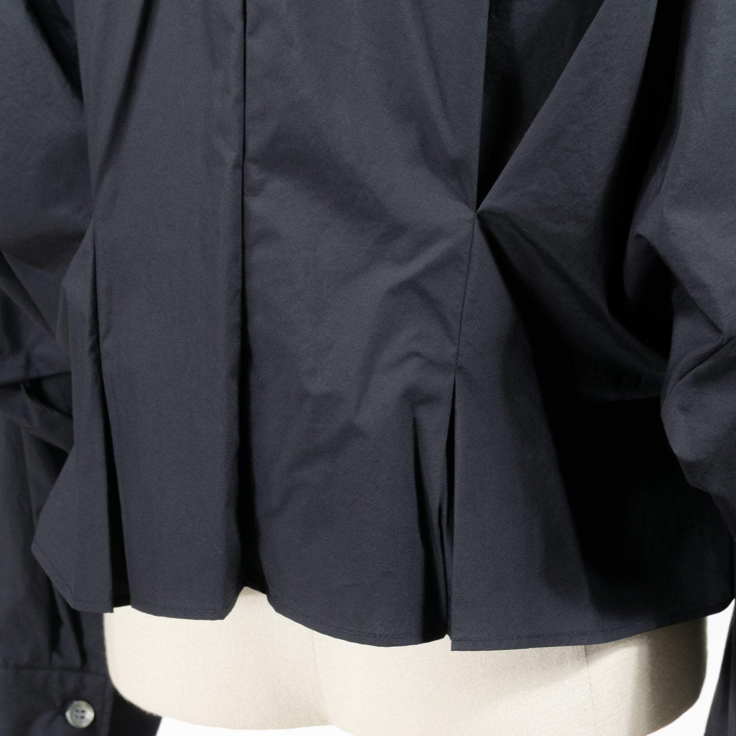 26SS mizuiro ind コクーンショートシャツ 1-230164