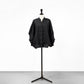 25SS mizuiro ind リネンスタンドカラーコクーンシャツ