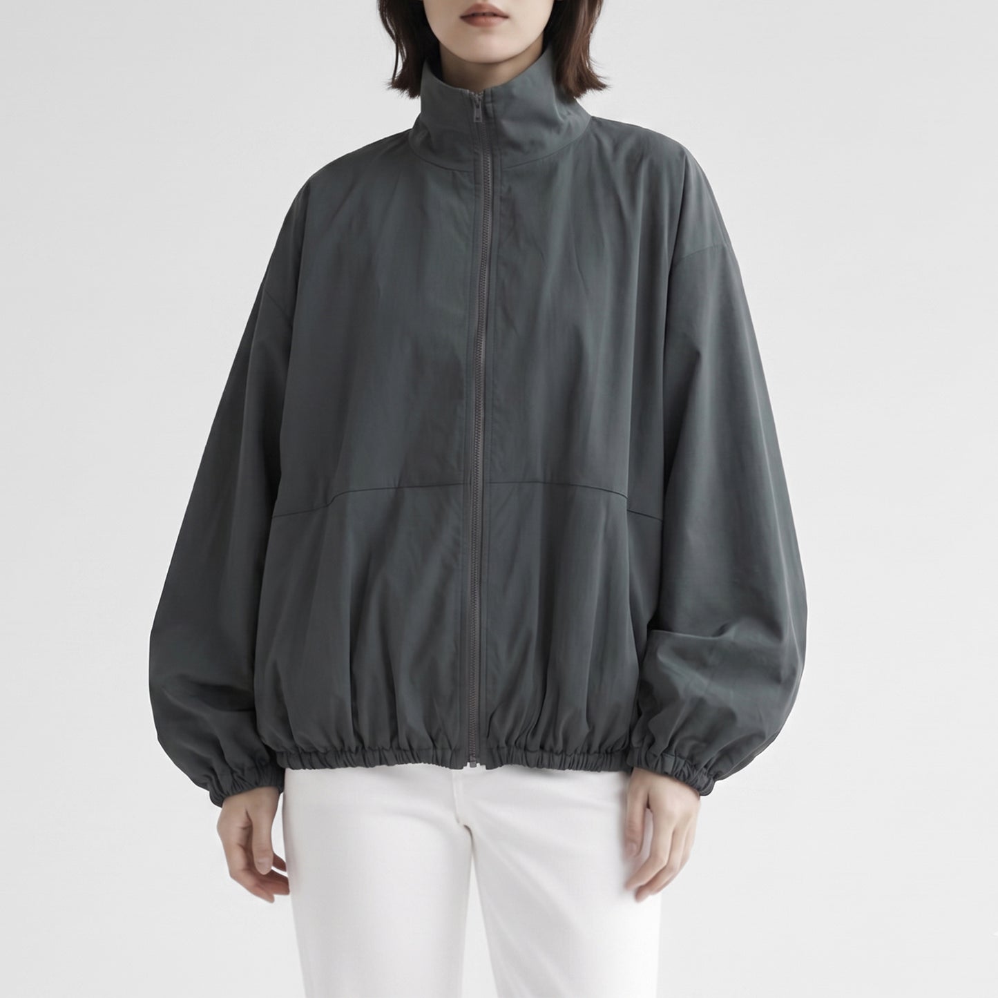 26AW mizuiro ind ハイネックジップブルゾン 3-270080