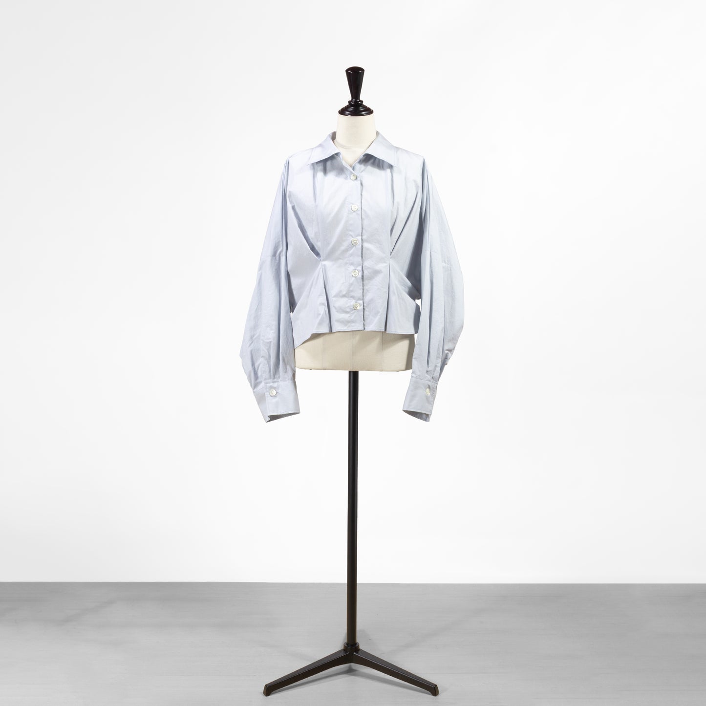 26SS mizuiro ind コクーンショートシャツ 1-230164