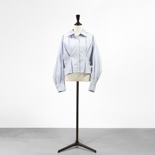 26SS mizuiro ind コクーンショートシャツ 1-230164