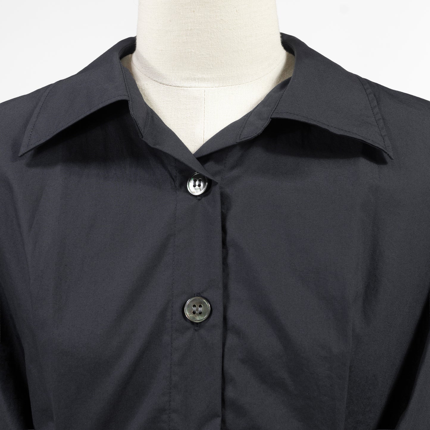 26SS mizuiro ind コクーンショートシャツ 1-230164