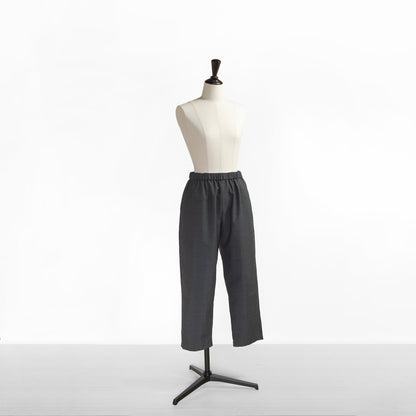 mizuiro ind T/W TUCK EASY PANTS