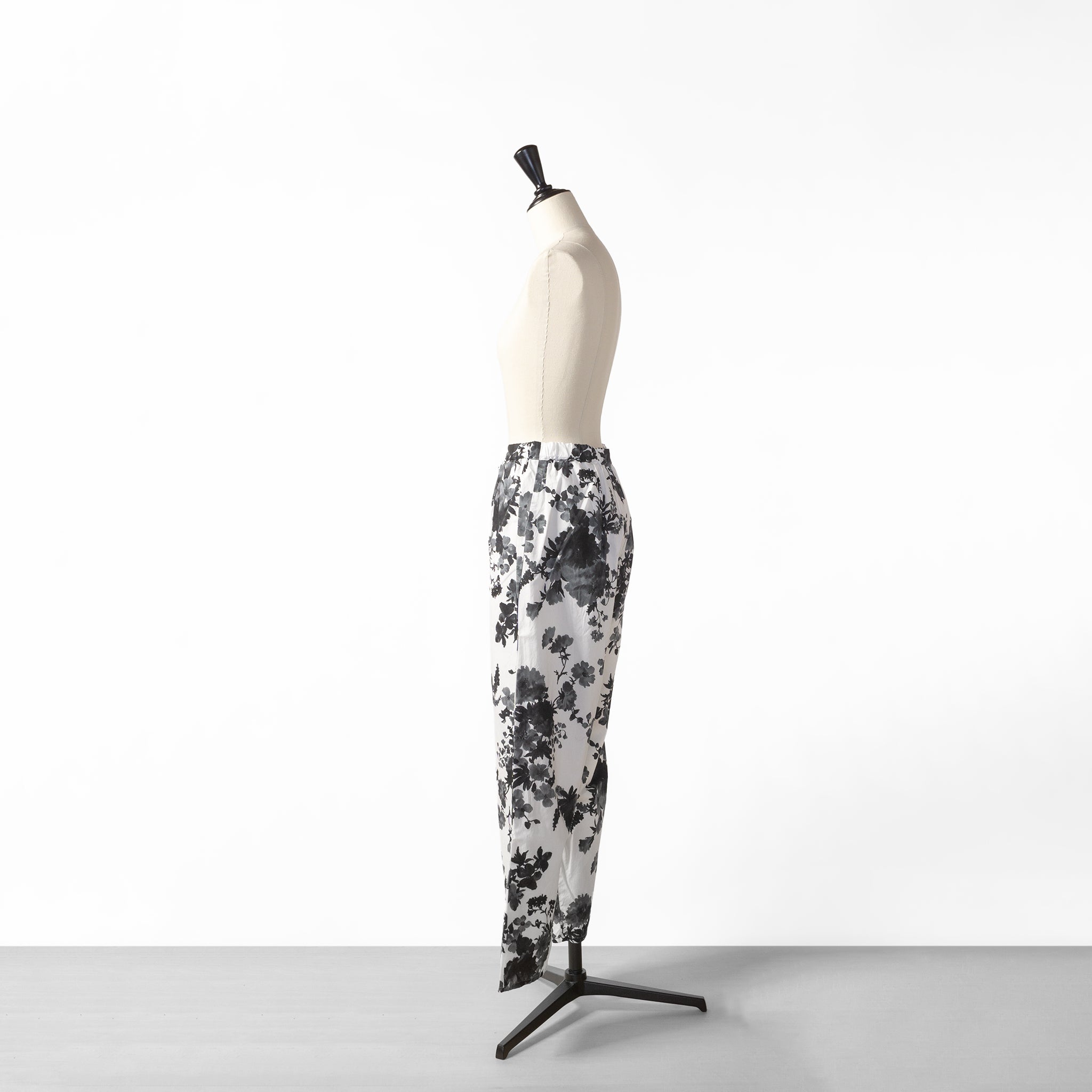 24SS mizuiro ind Flower Print Easy Pants