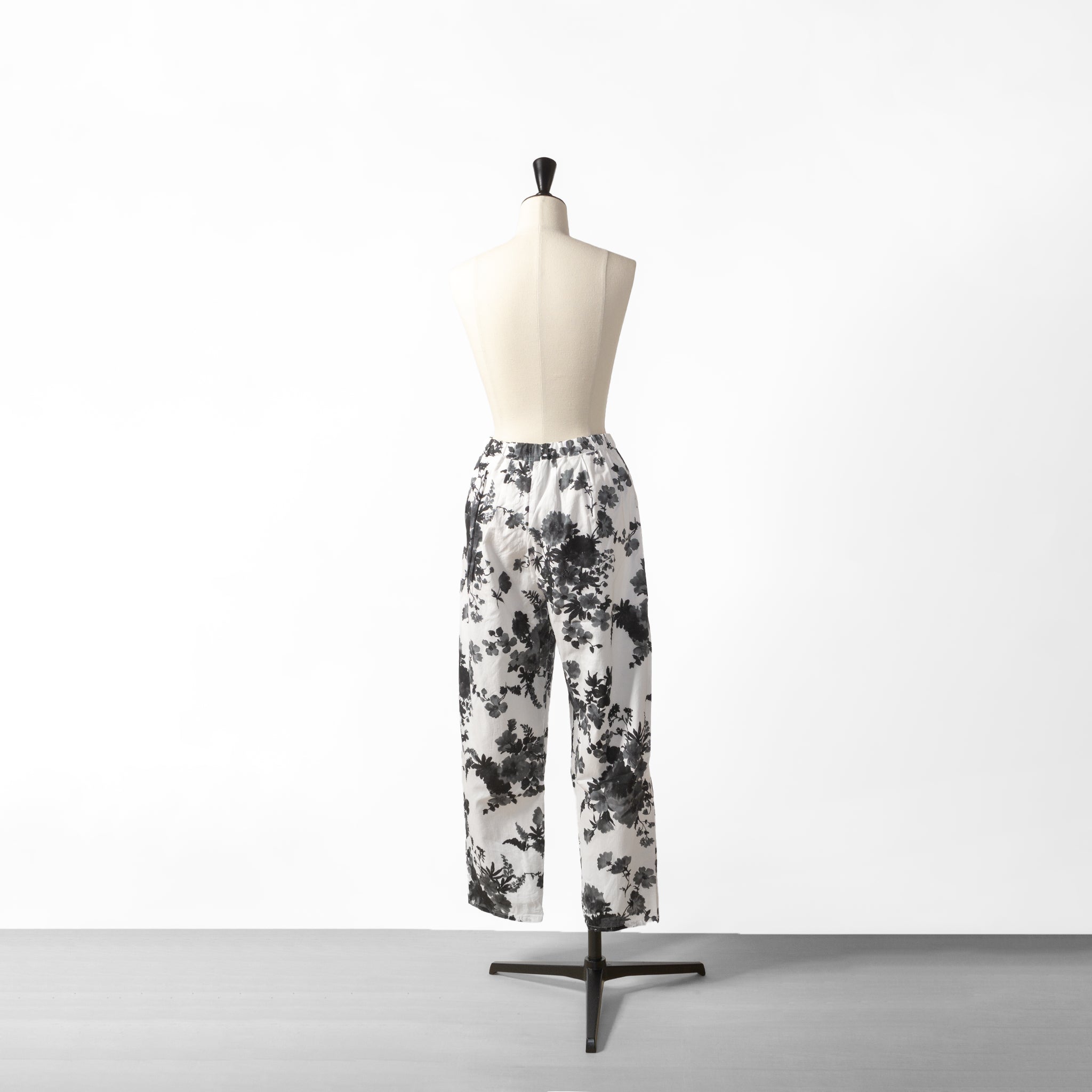 24SS mizuiro ind Flower Print Easy Pants