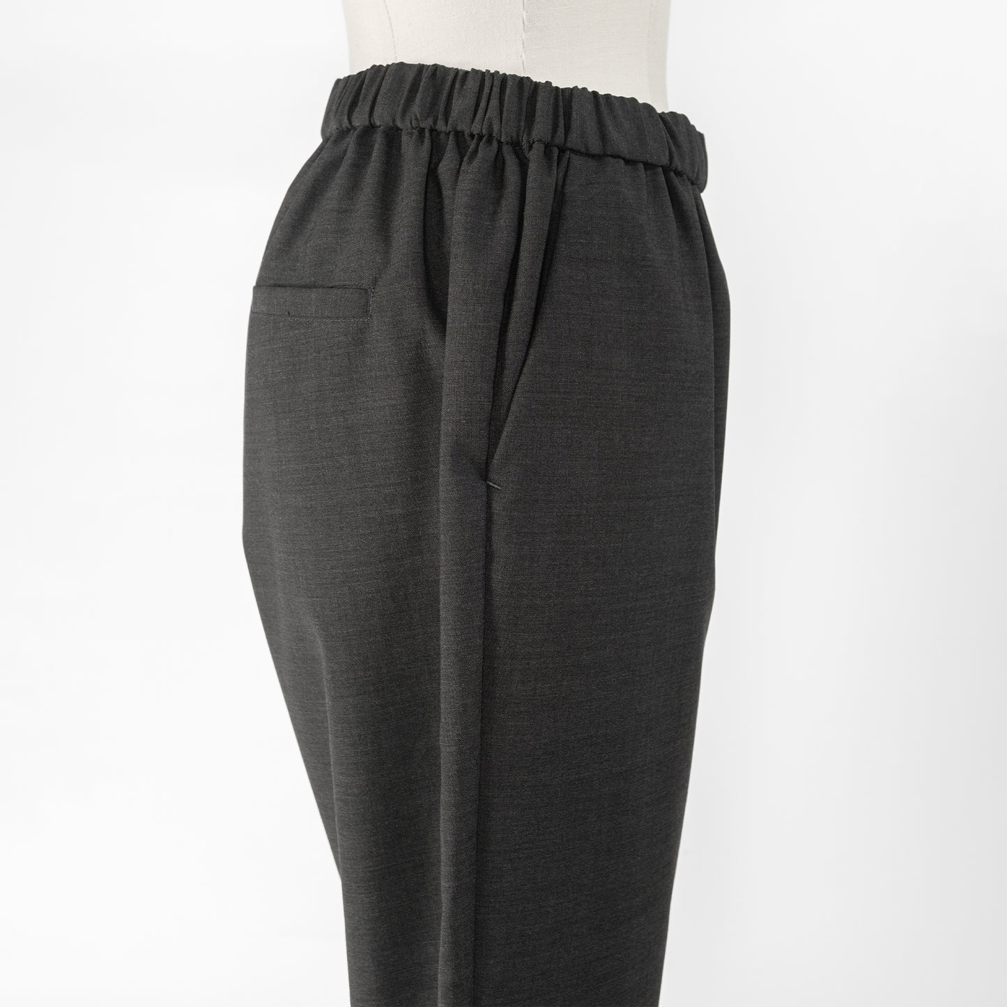 mizuiro ind T/W TUCK EASY PANTS