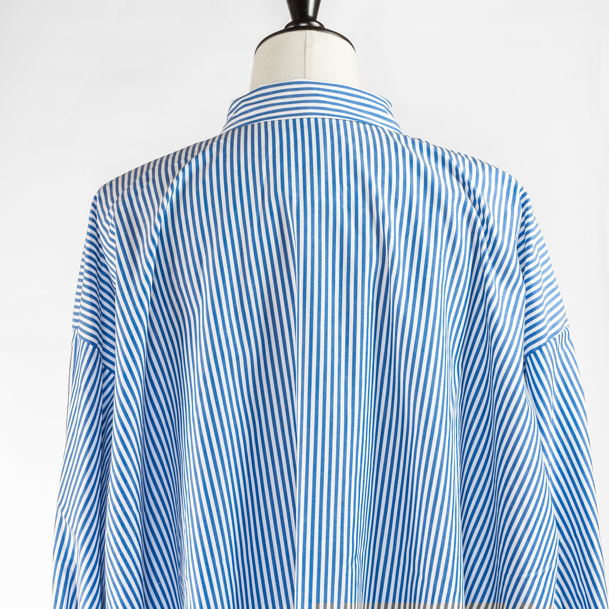 mizuiro ind STRIPE WIDE SHIRT