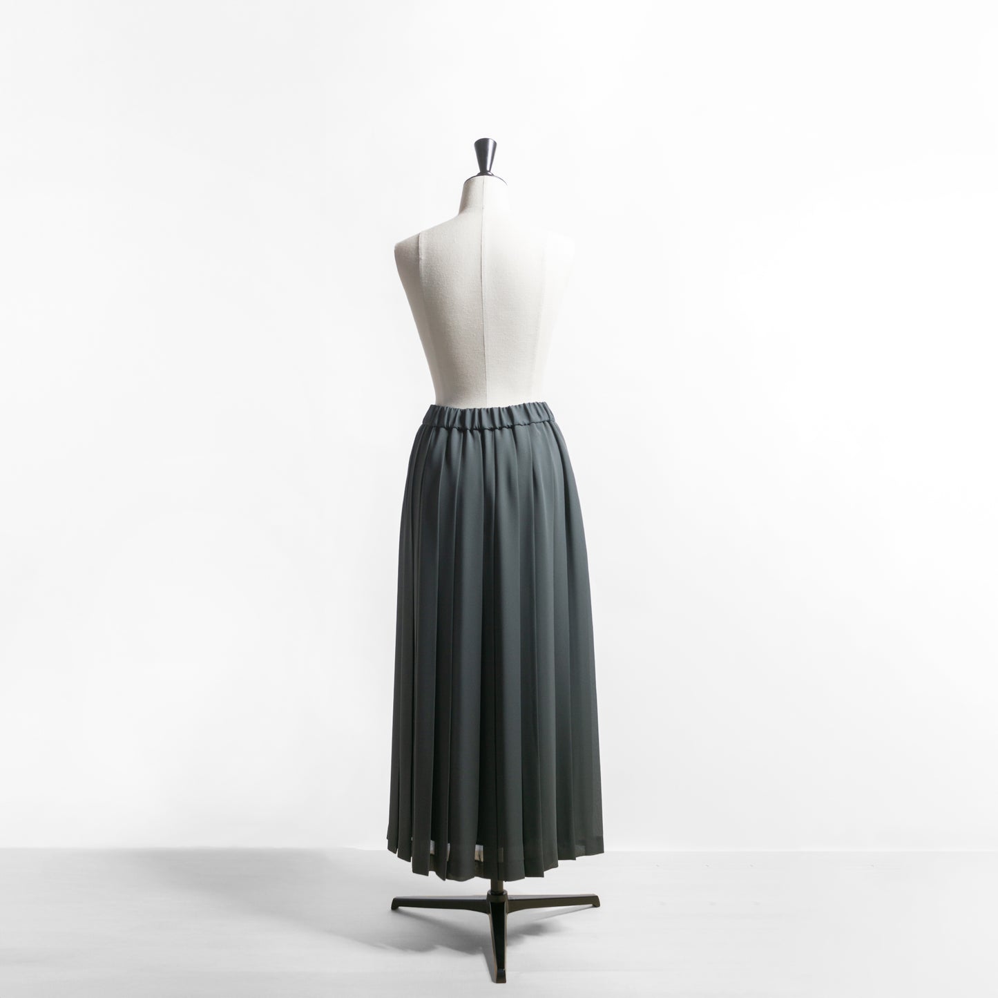 mizuiro ind WIDE WITH PLEATS SKIRT