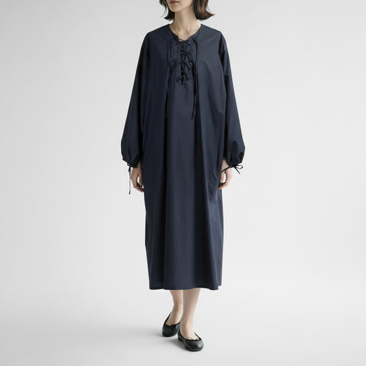 26ES mizuiro ind レースアップワンピース 1-250072