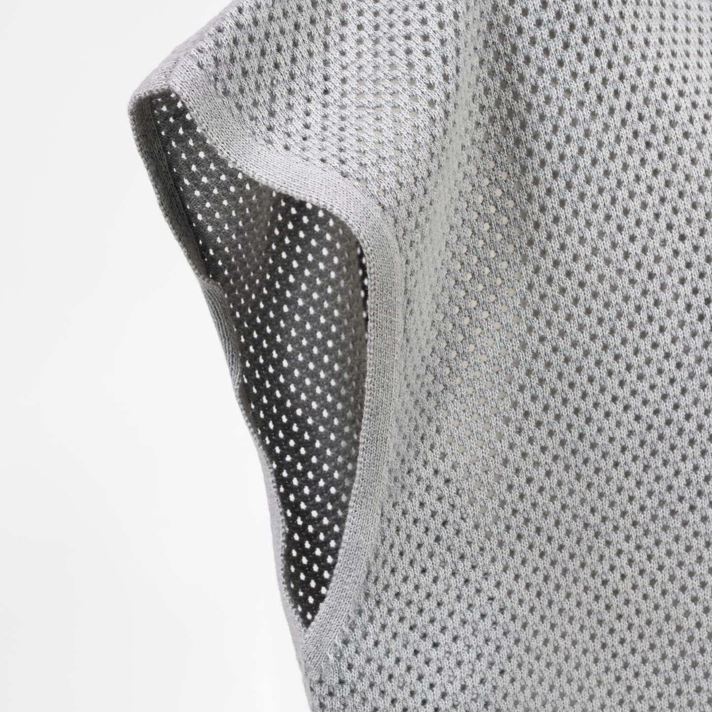 26SS mizuiro ind ストーンウォッシュ メッシュロングベスト 1-220067