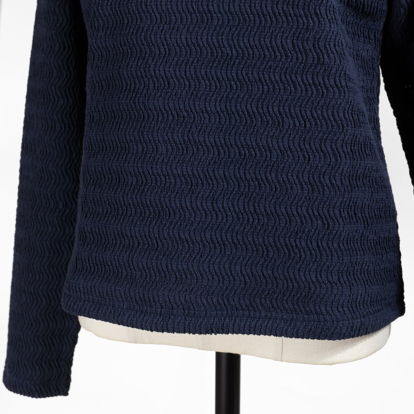 26AW mizuiro ind オーガニックコットンブレンド レースプルオーバー 3-210069