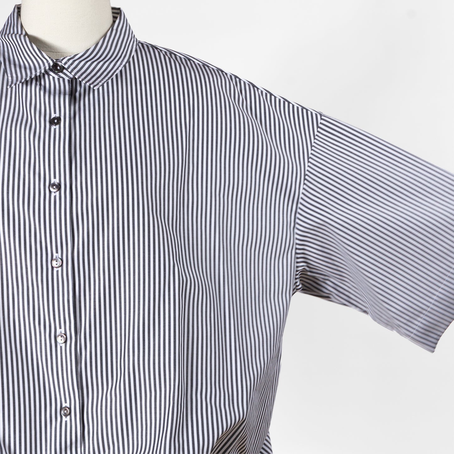 26SS mizuiro ind ハーフスリーブバルーンシャツ 2-230129