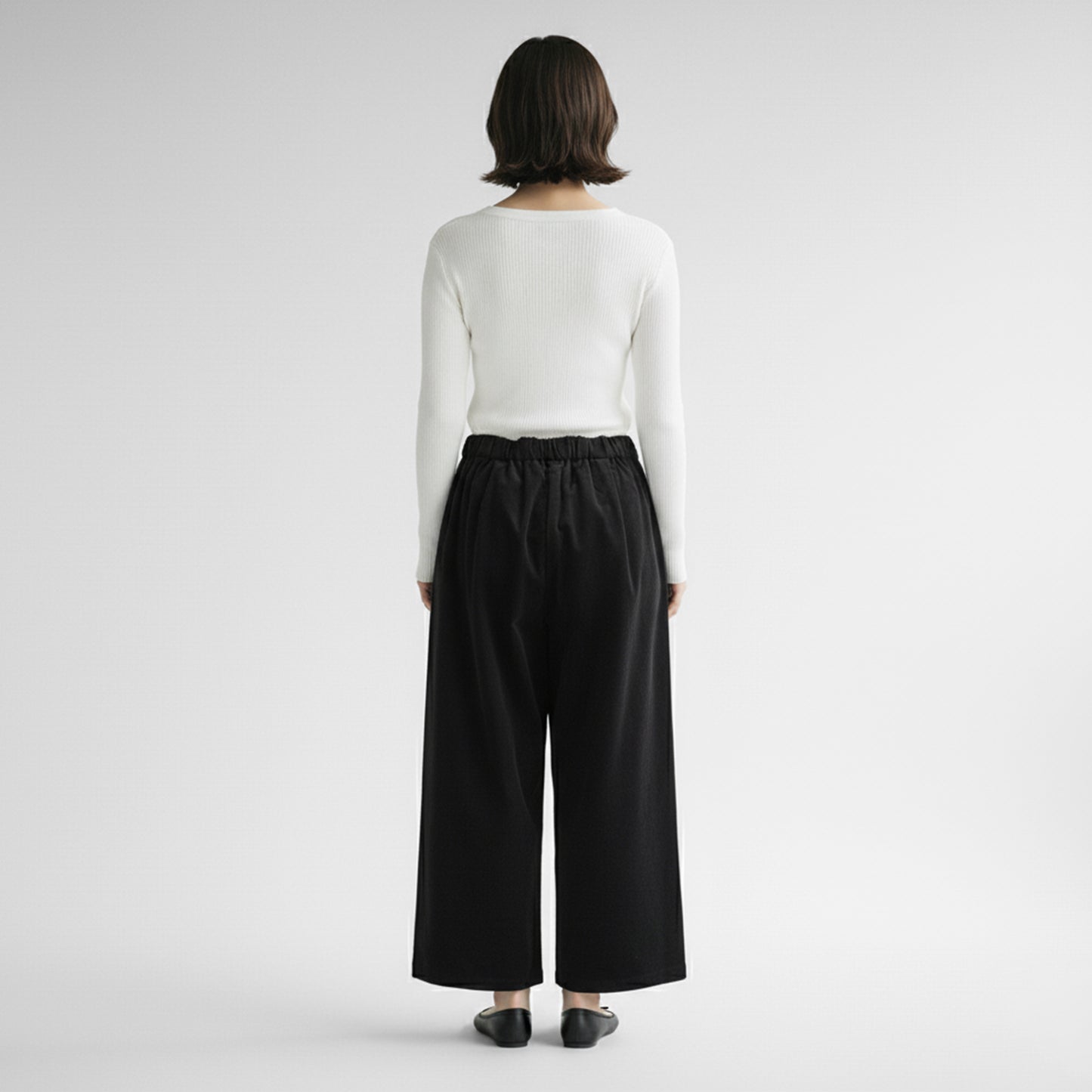 25AW mizuiro ind コーデュロイタックワイドパンツ 4-260067