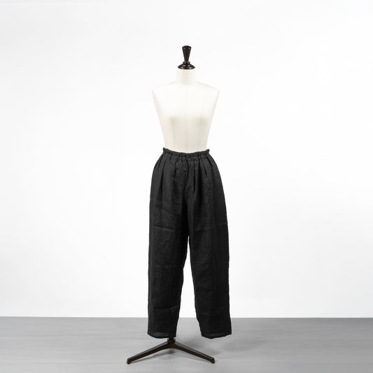 25SS mizuiro ind リネンイージーパンツ