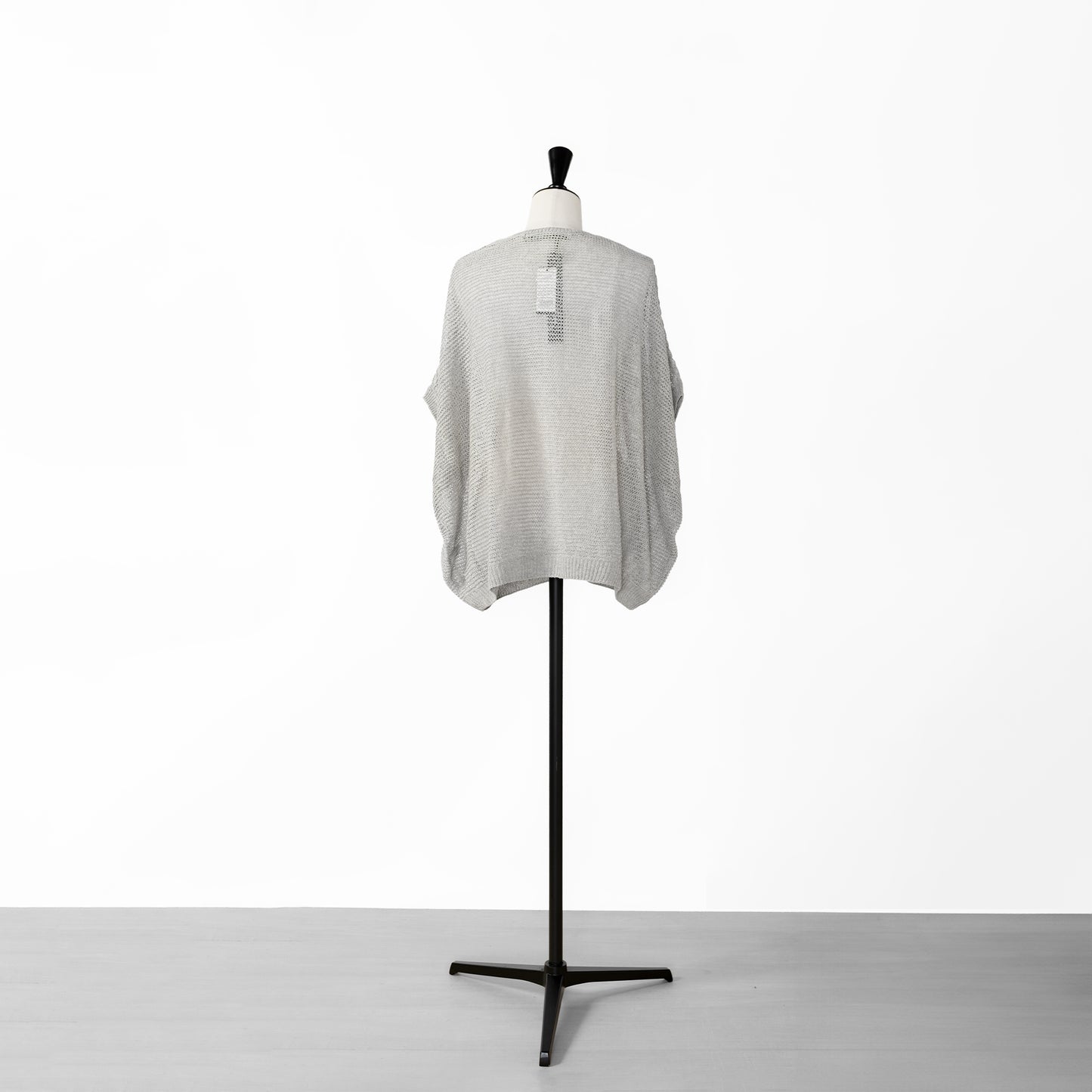 24SS mizuiro ind MESH COCOON WIDE CARDIGAN