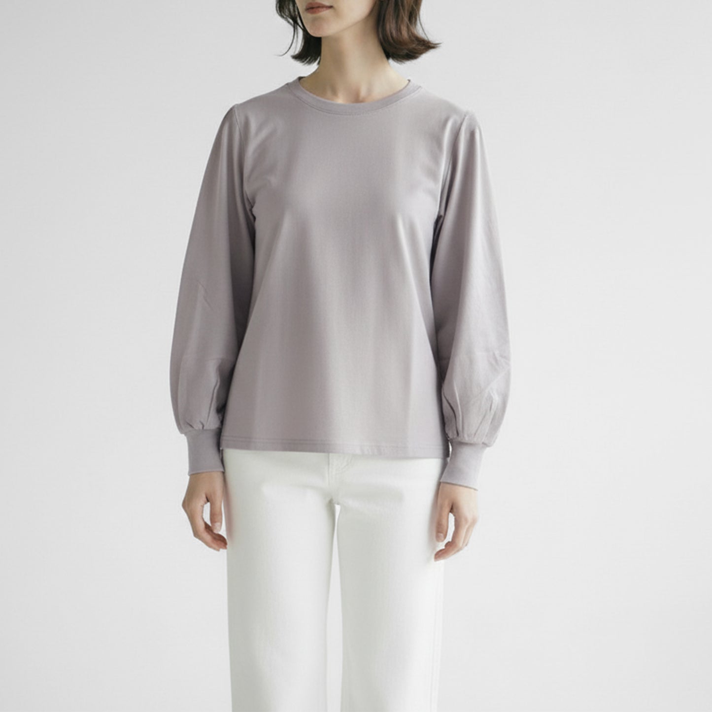 26SS mizuiro ind パフスリーブ ロングT 1-210069