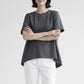 26SS mizuiro ind フレアクルーネックTシャツ 2-210148