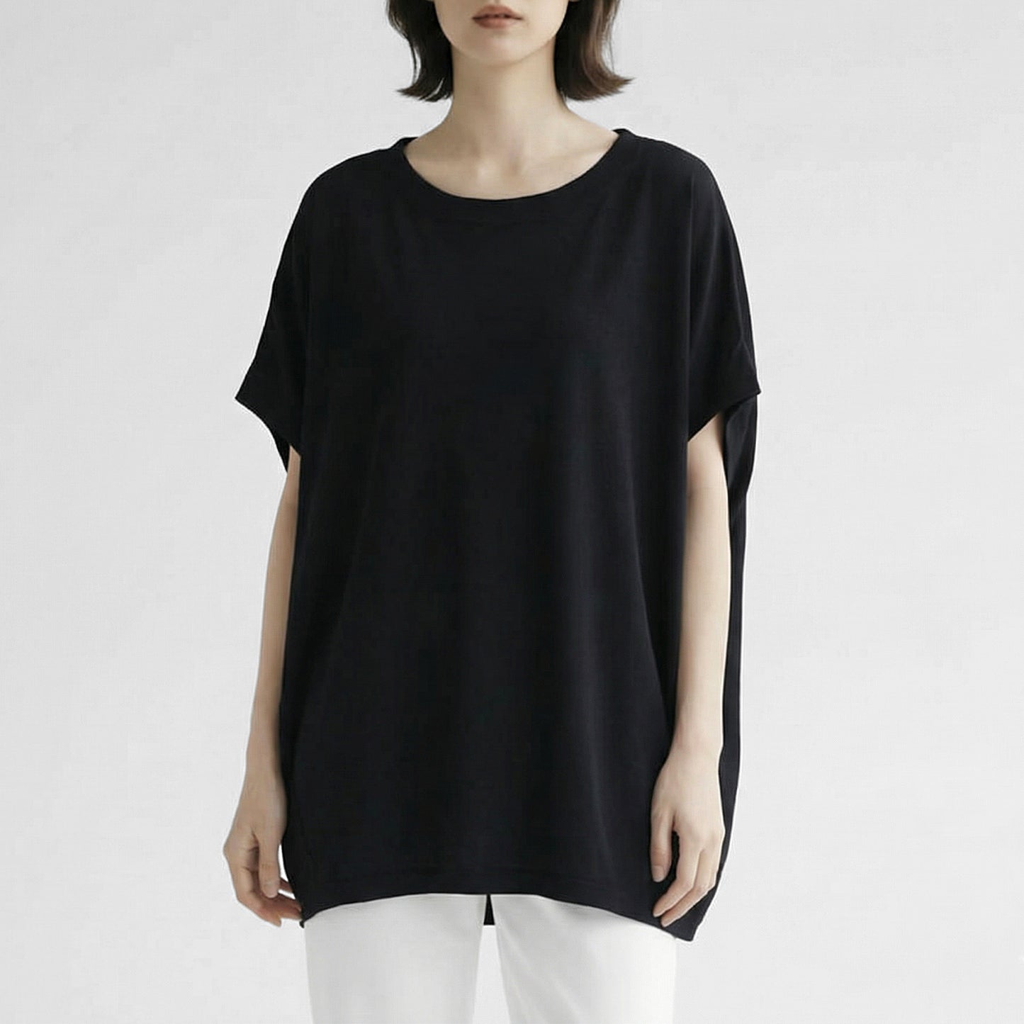 26SS mizuiro ind コクーンワイドプルオーバー 1-210057