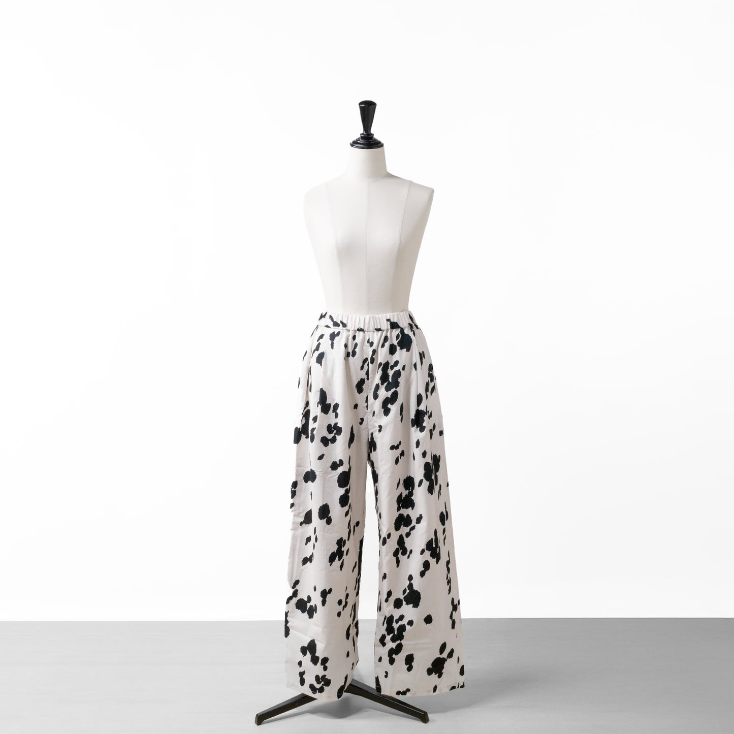 24AW mizuiro ind DALMATIAN PRINT PANTS