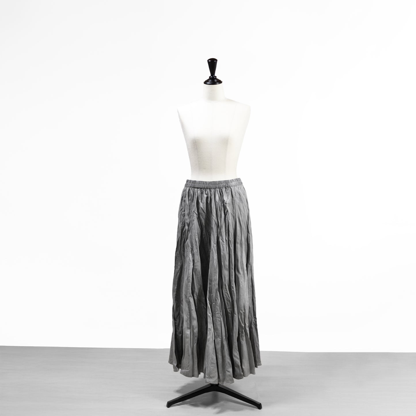 24AW mizuiro ind PIGMENT DYED VOLUME SKIRT