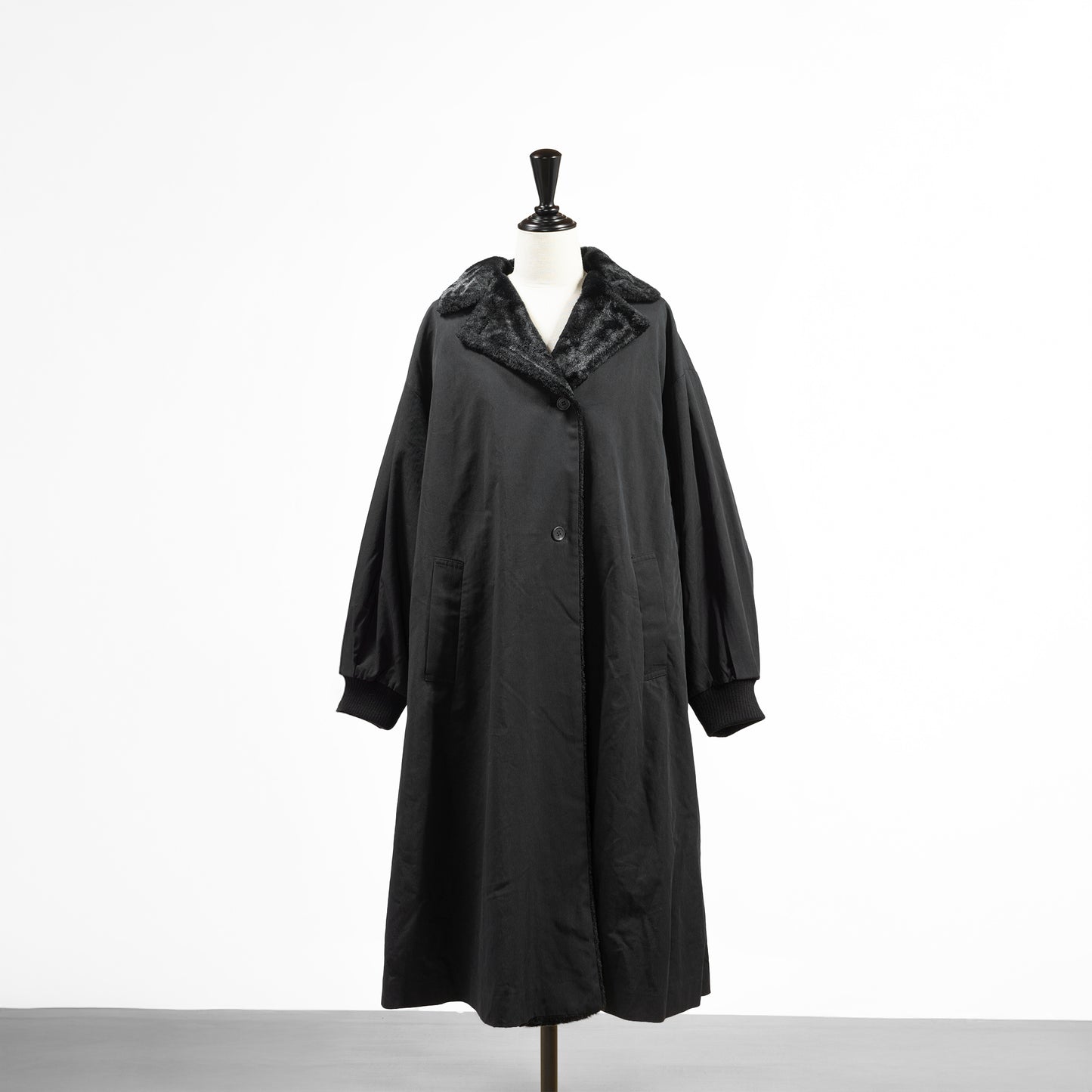 24AW mizuiro ind BACK BOA COAT