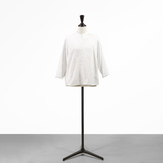 26SS mizuiro ind レースシノワズリシャツ 1-230168