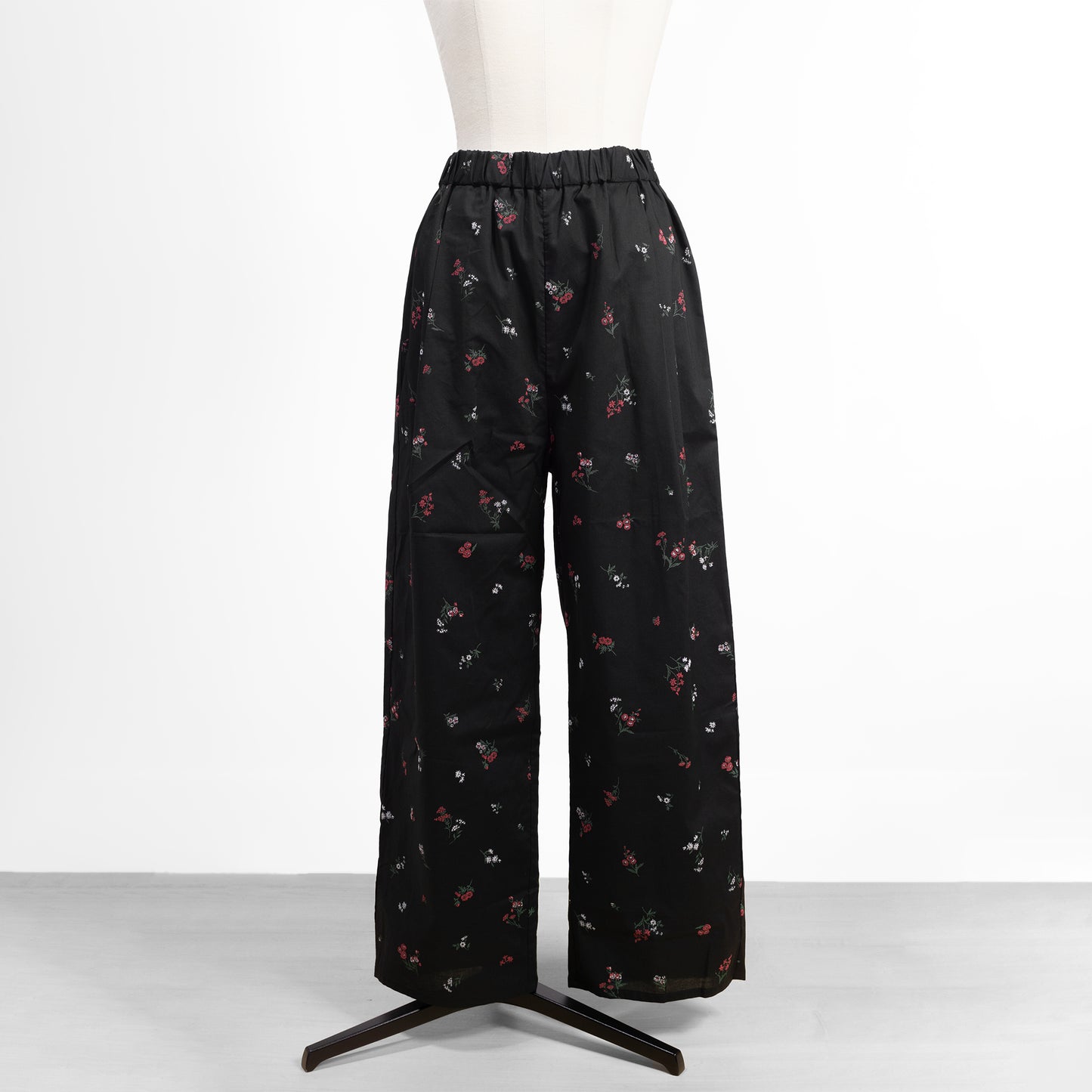 25SS mizuiro ind SMALL FLOWER PRINT PANTS