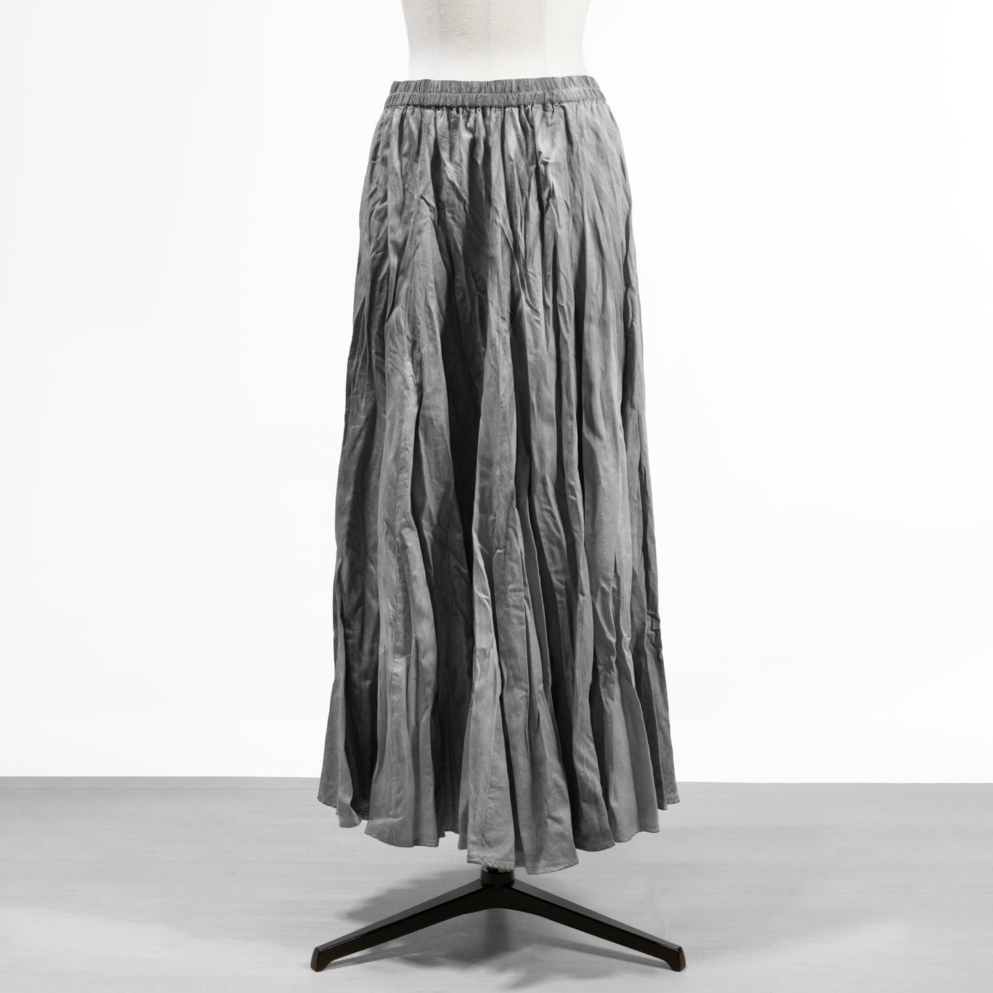 24AW mizuiro ind PIGMENT DYED VOLUME SKIRT