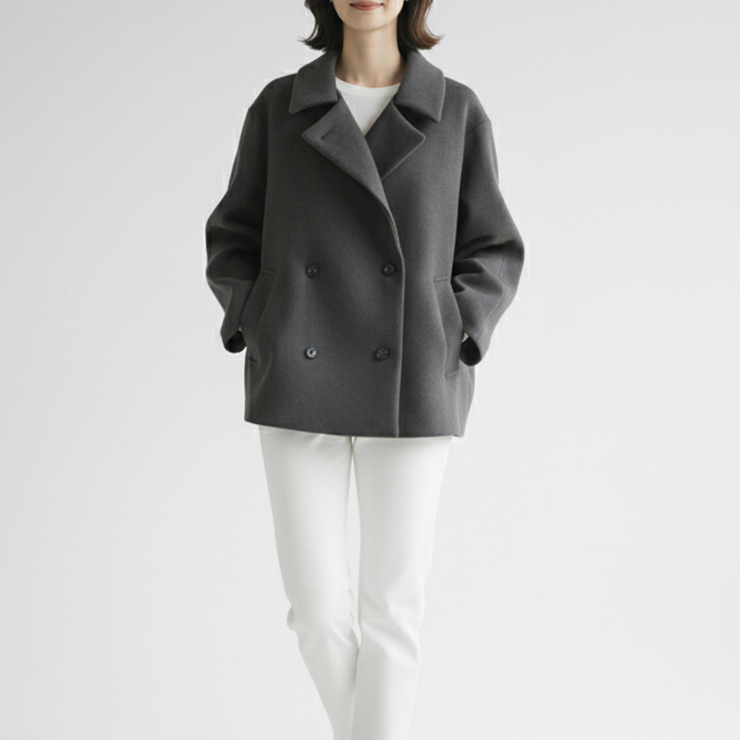 25AW mizuiro ind Pコート 4-270038