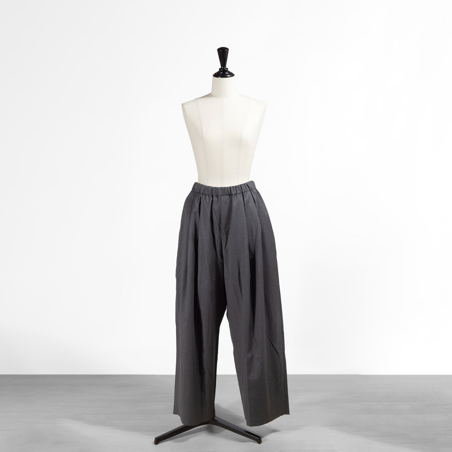 26SS mizuiro ind ワイドタックパンツ 2-260051