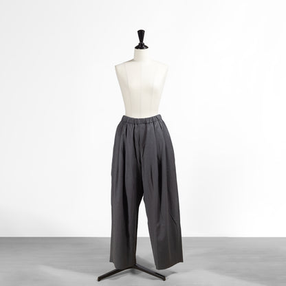 26SS mizuiro ind ワイドタックパンツ 2-260051