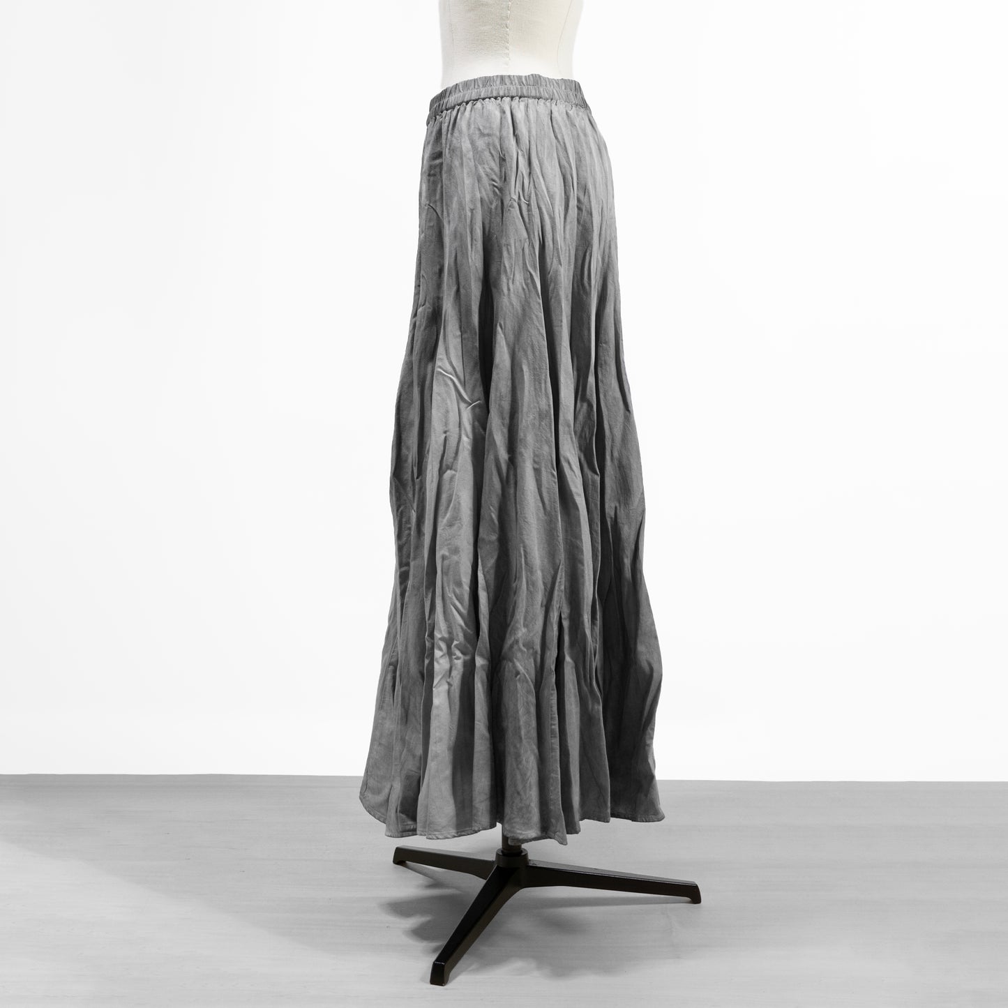 24AW mizuiro ind PIGMENT DYED VOLUME SKIRT