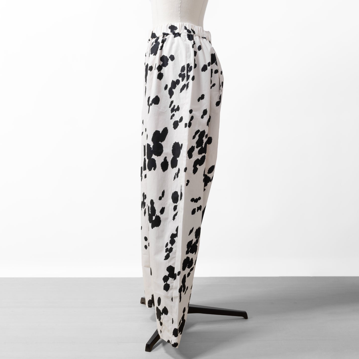 24AW mizuiro ind DALMATIAN PRINT PANTS