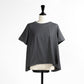 26SS mizuiro ind フレアクルーネックTシャツ 2-210148