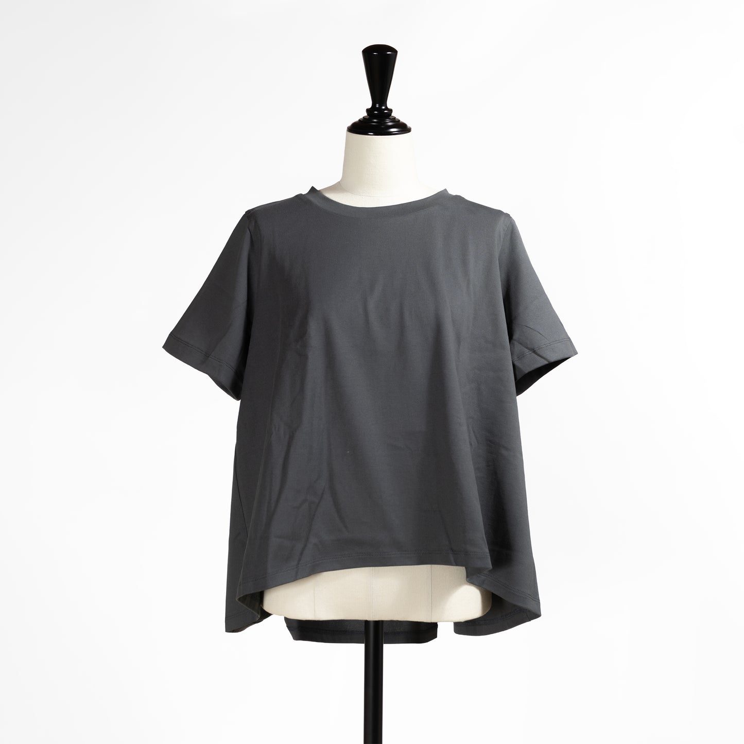 26SS mizuiro ind フレアクルーネックTシャツ 2-210148