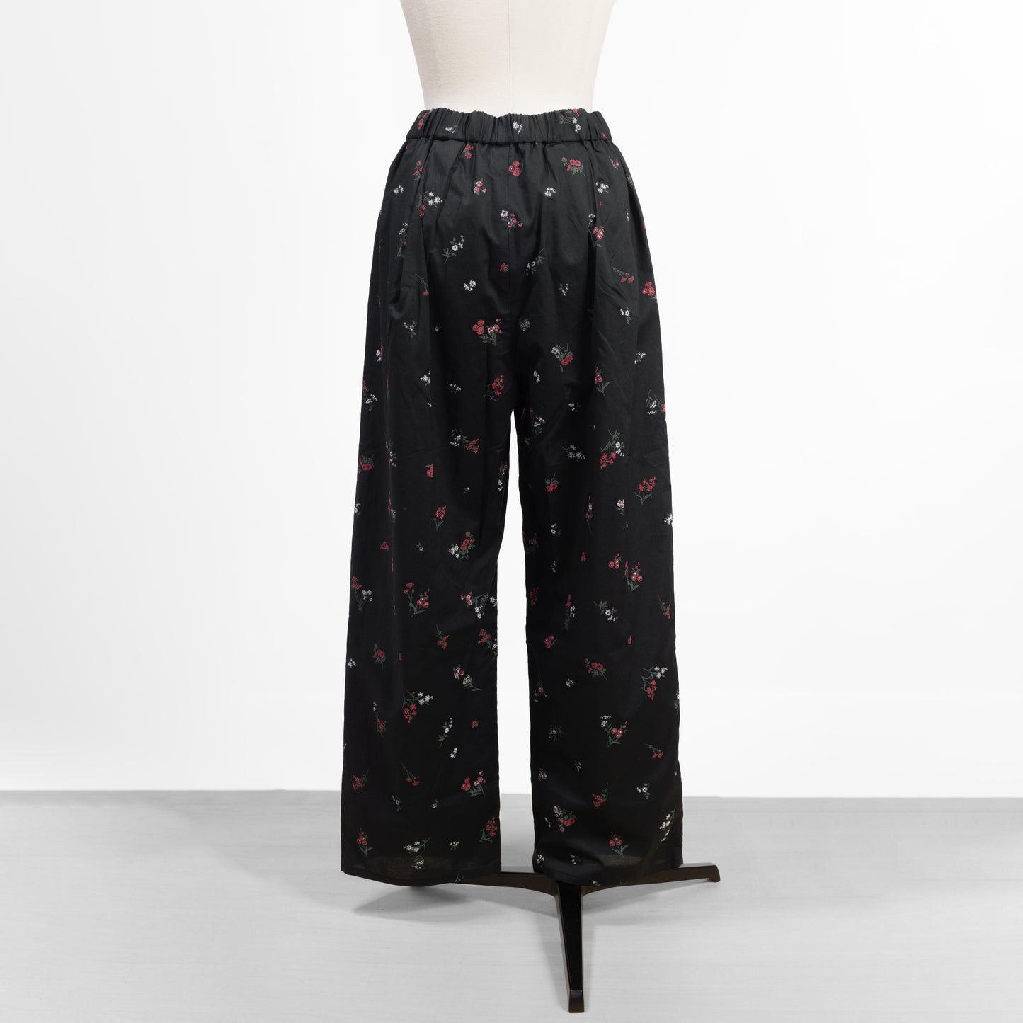 25SS mizuiro ind SMALL FLOWER PRINT PANTS