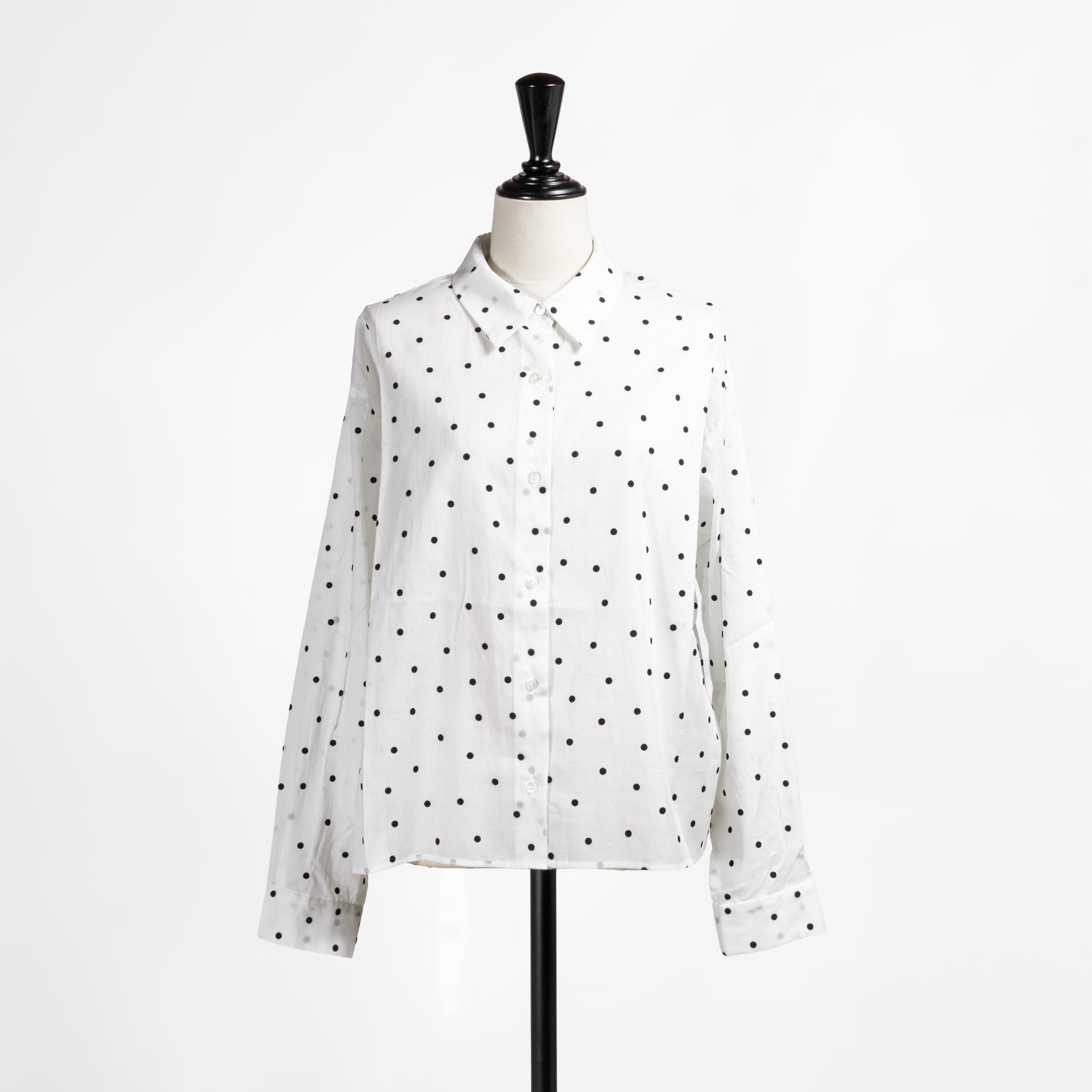 ONTADE公式｜mizuiro ind ミズイロインド フロッキードットプリント