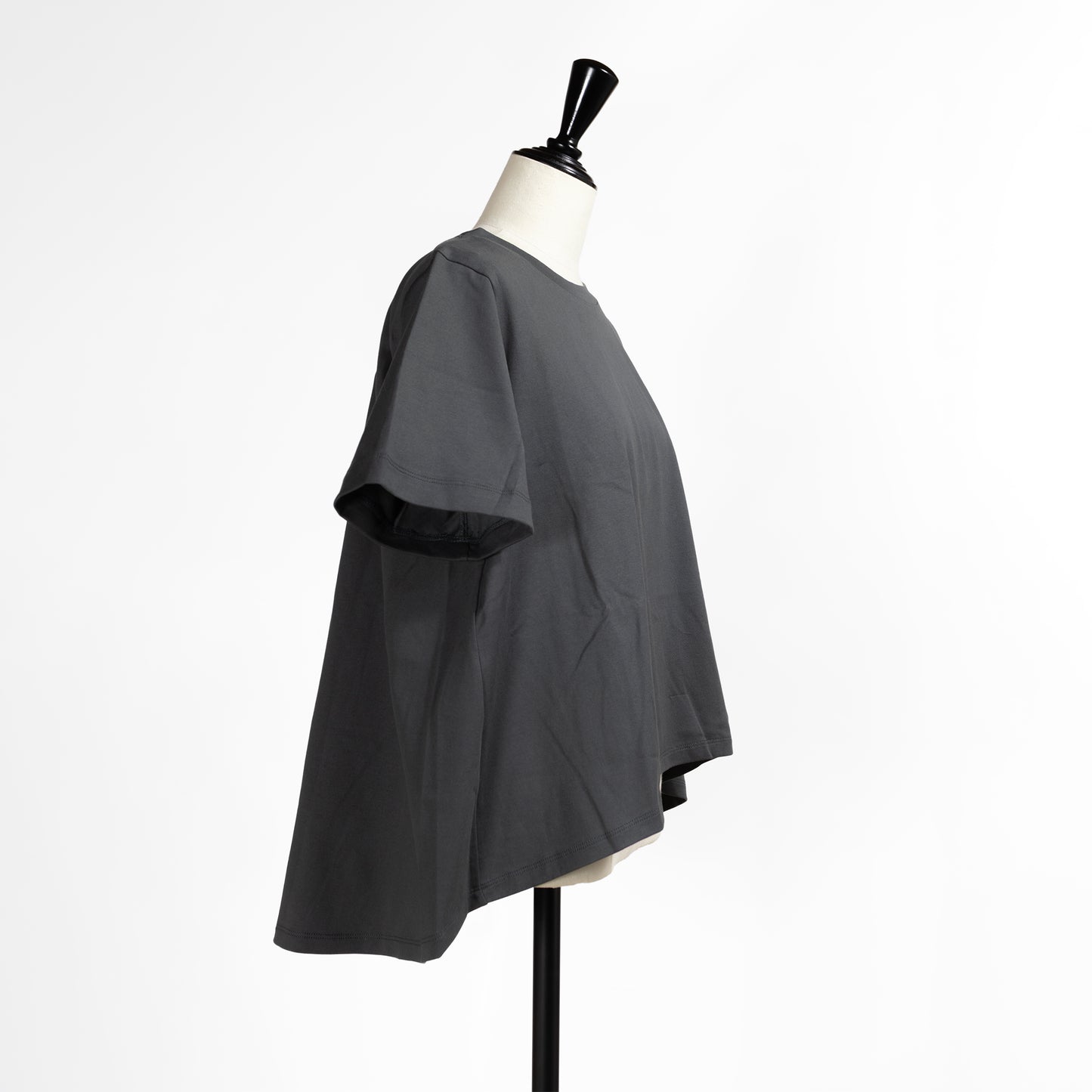 26SS mizuiro ind フレアクルーネックTシャツ 2-210148