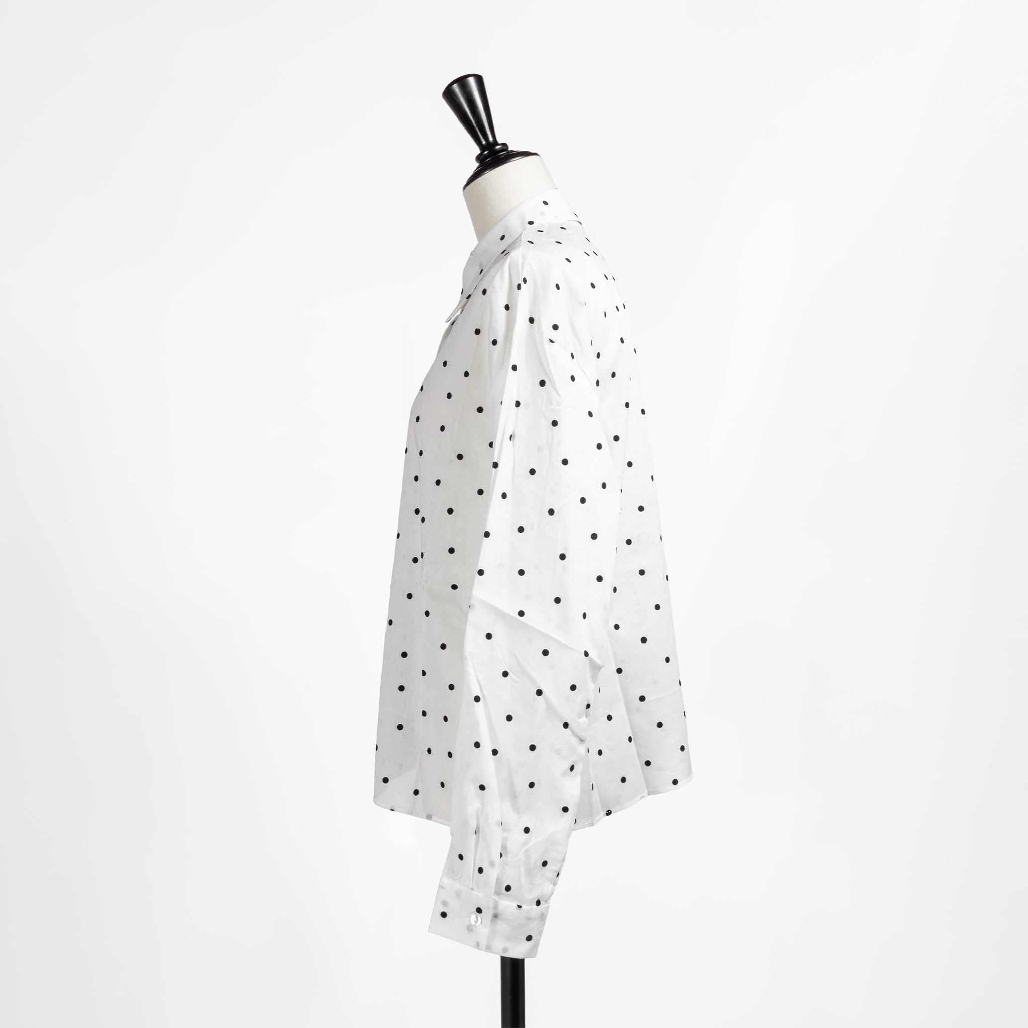 ONTADE公式｜mizuiro ind ミズイロインド フロッキードットプリント